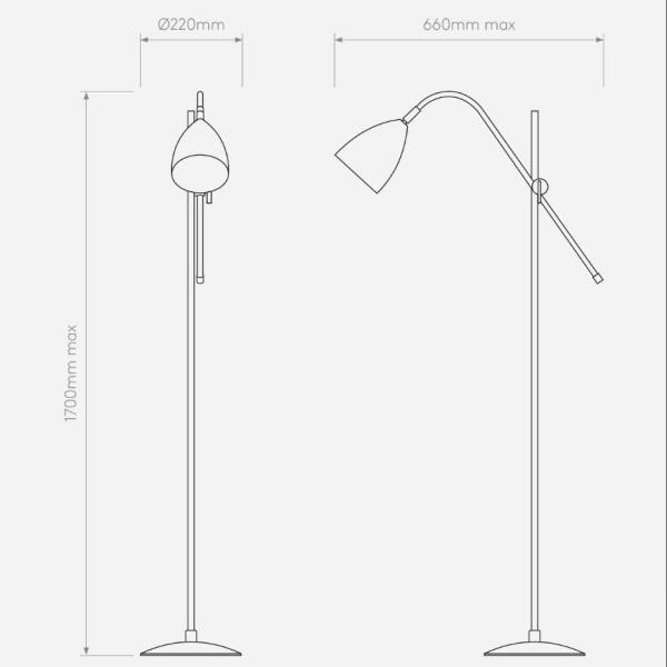 Đèn sàn FLP-M31112