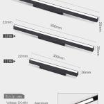 Đèn ray nam châm gắn âm 2m MR-RE-2,0-WH_NEO