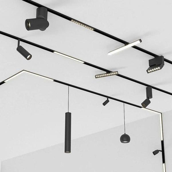 Ray từ tính gắn nổi siêu mỏng Neolight MRU-SF-1,0-BK_NEO